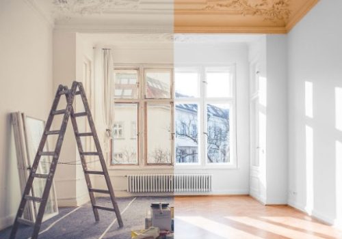 Travaux avant après